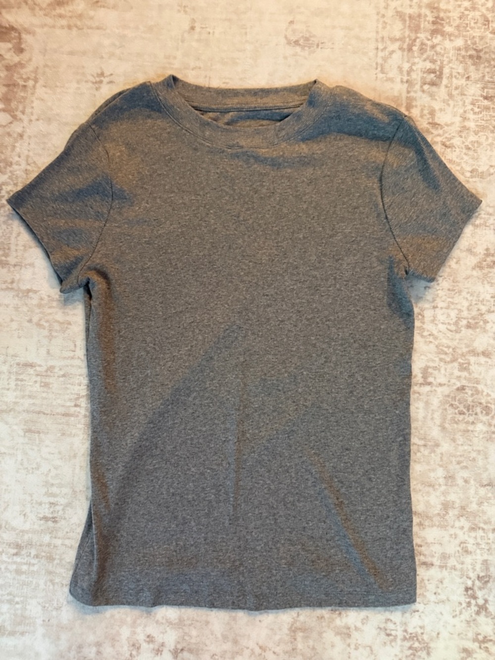 a new day Men's Short Sleeve Crew Tee - Gray